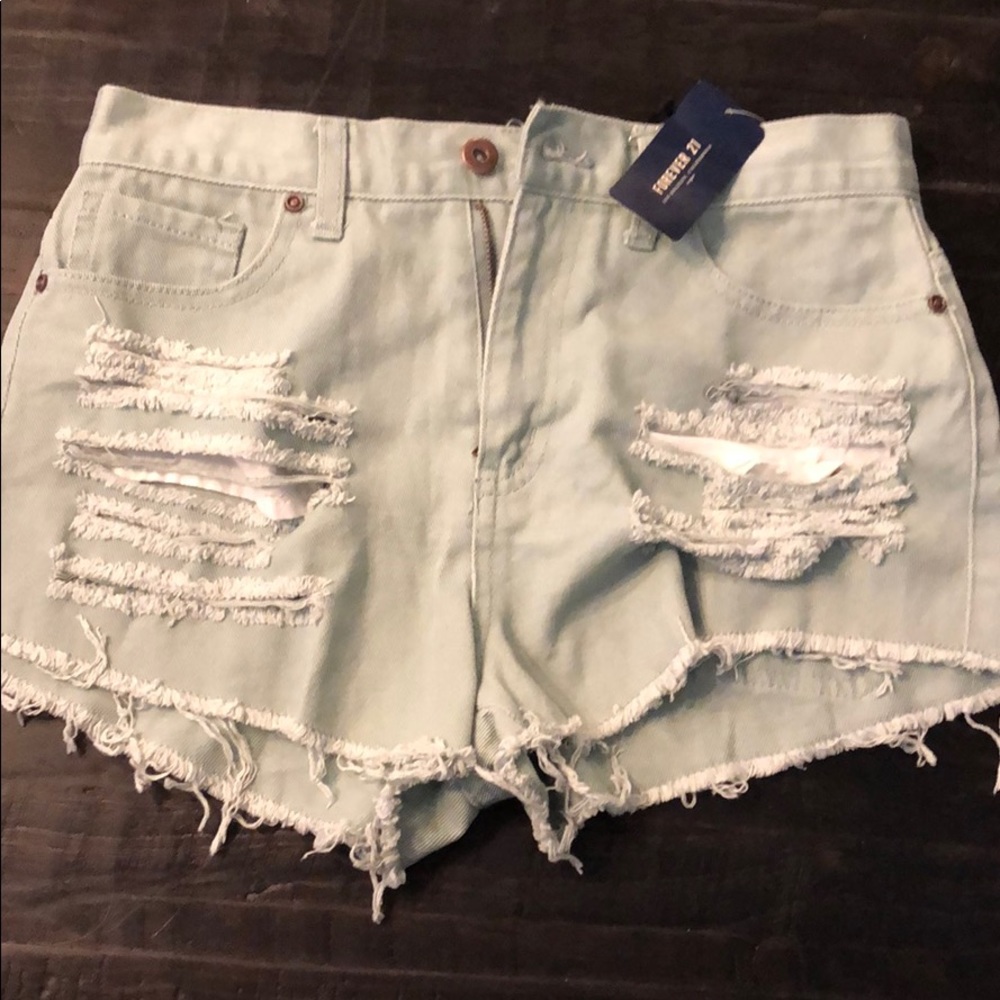 Forever 21 High Rise Shorts